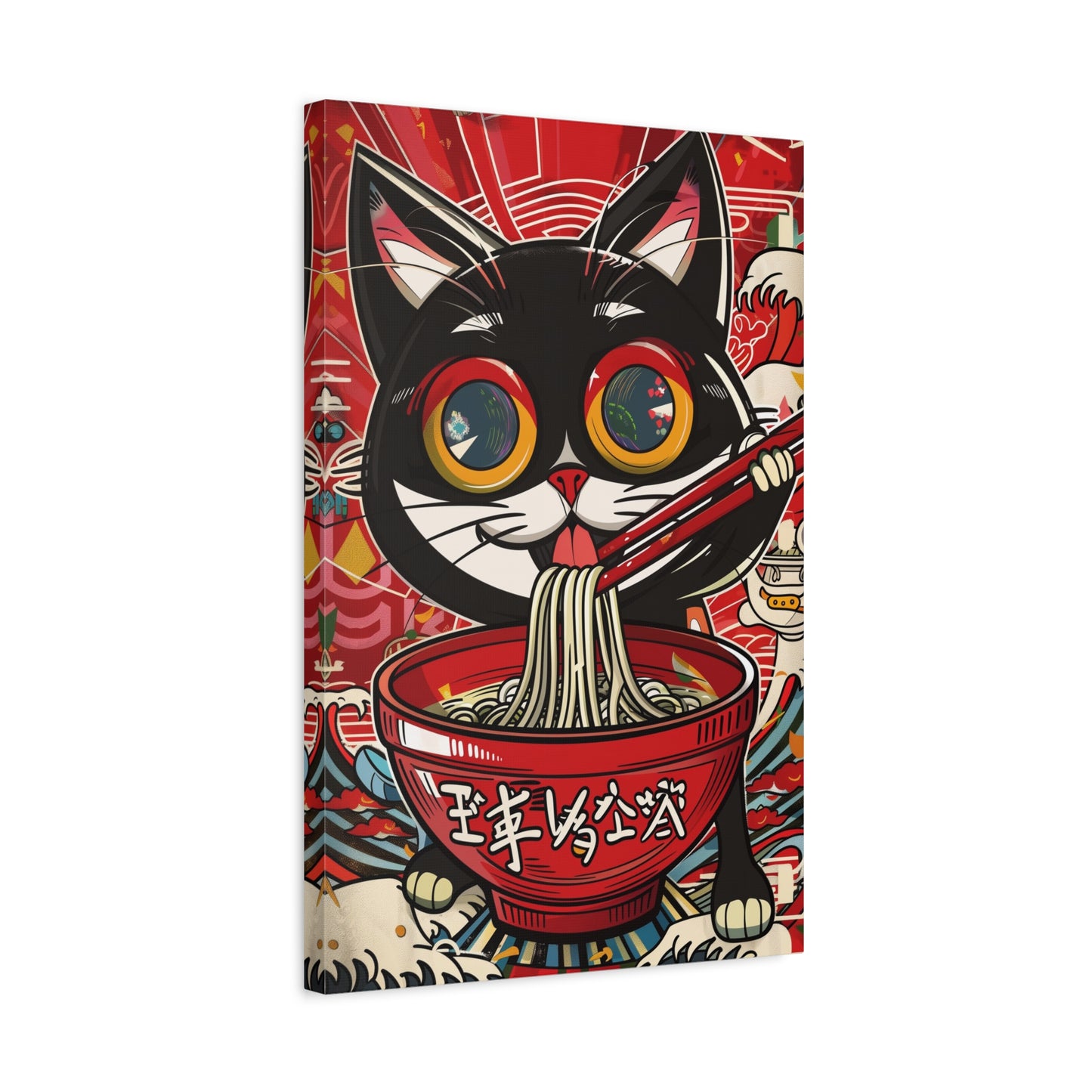 TABLEAU CHAT RAMEN POP