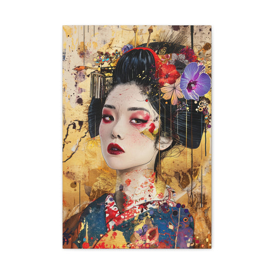 TABLEAU ASIATIQUE DORÉ