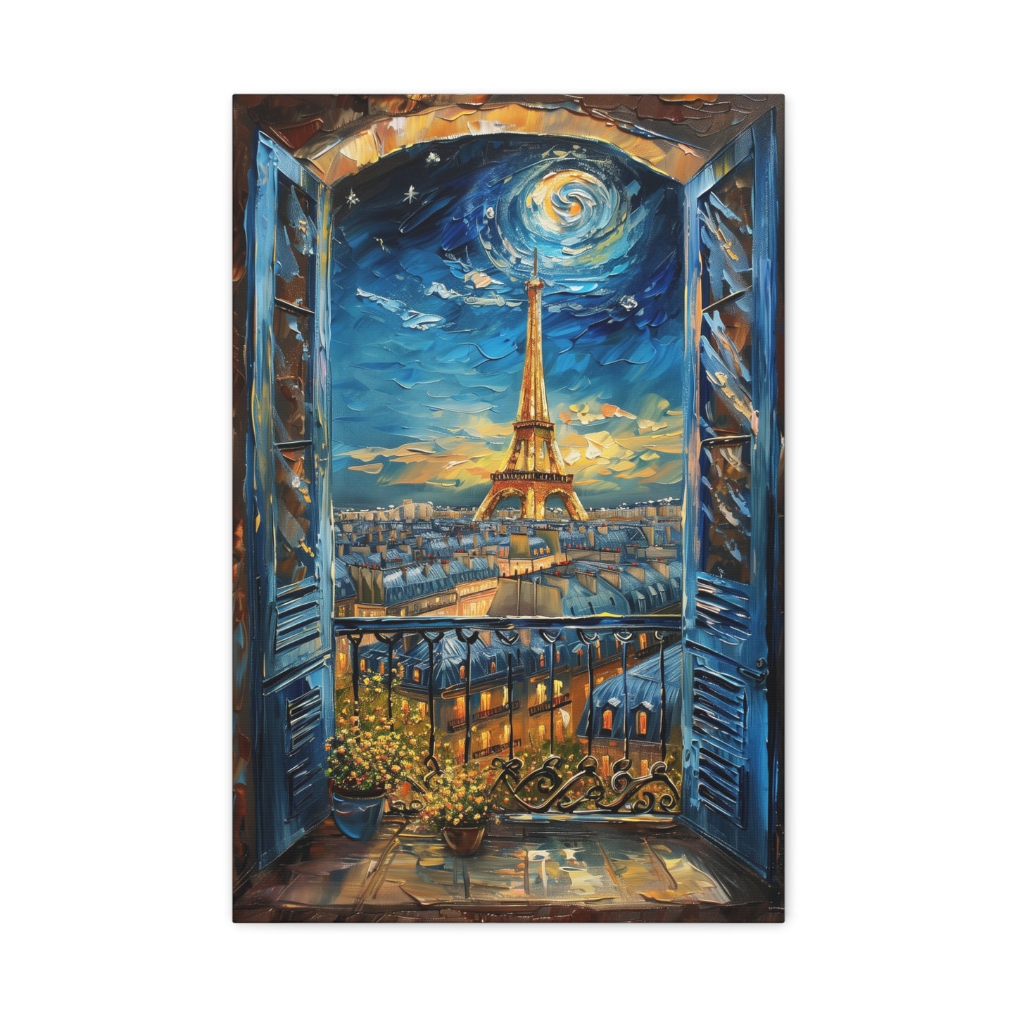 TABLEAU TOUR EIFFEL NUIT