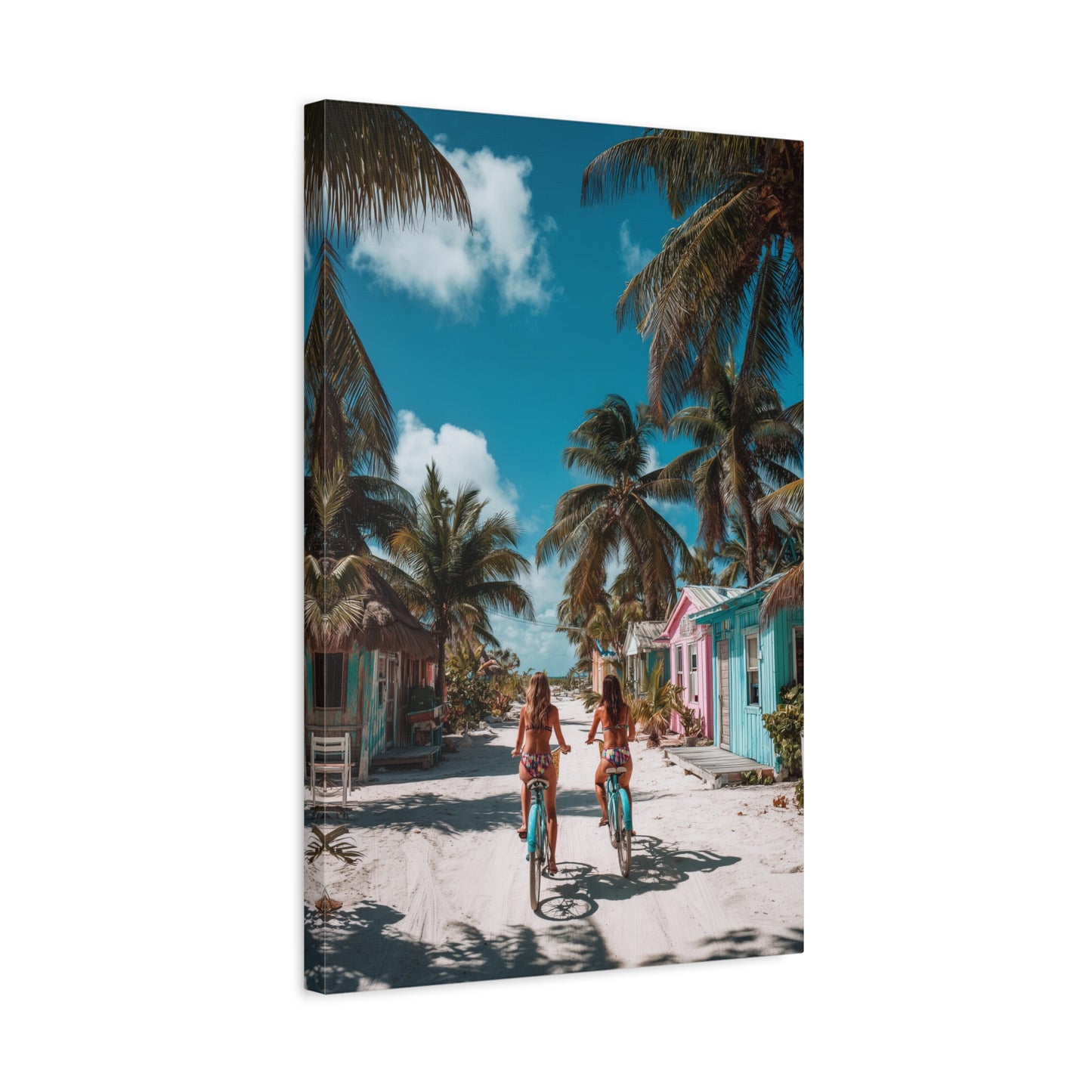 TABLEAU FEMMES VÉLOS MEXIQUE