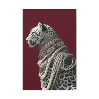 TABLEAU LÉOPARD COLLIER