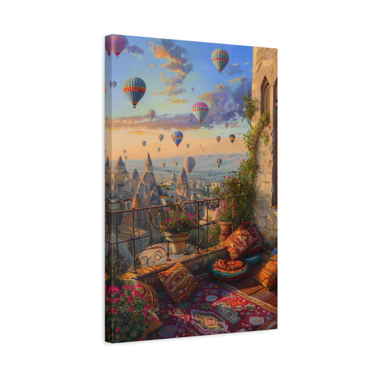 TABLEAU MONTGOLFIÈRES TURQUIE