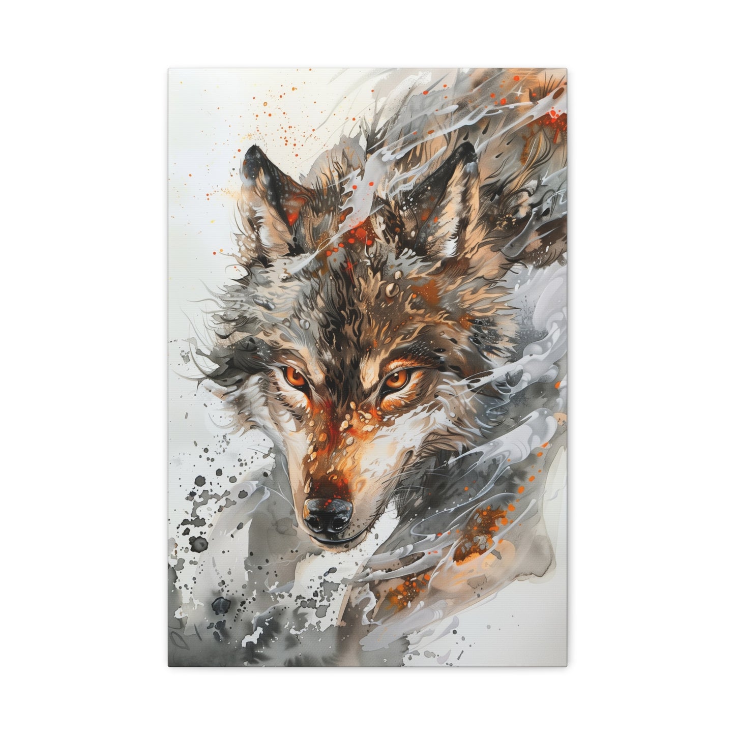 TABLEAU LOUP SAUVAGE