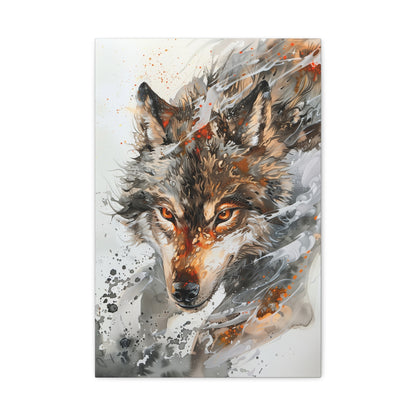 TABLEAU LOUP SAUVAGE