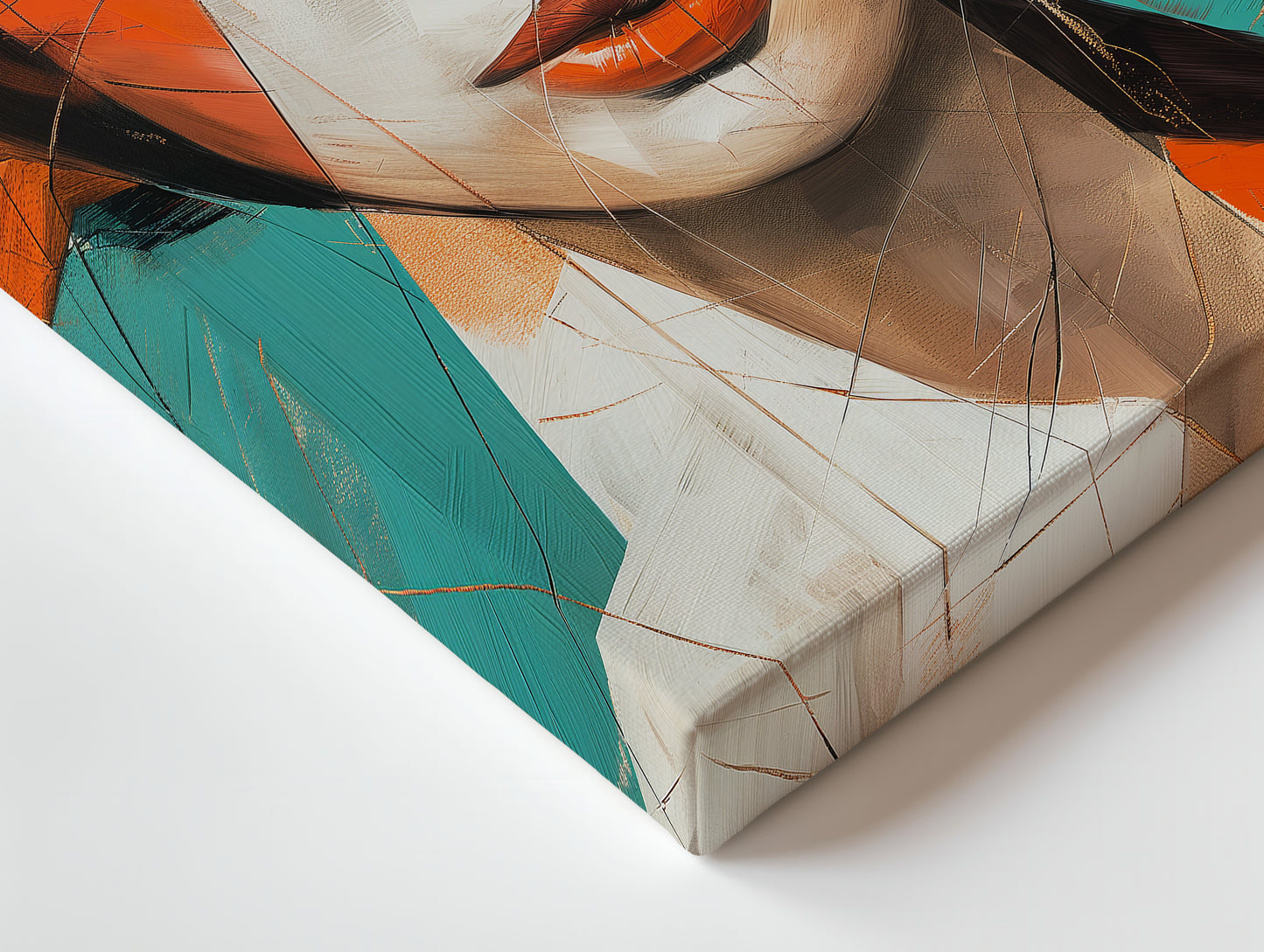 TABLEAU JAPON CUBISME