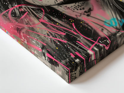 TABLEAU GRAFFITI FEMME