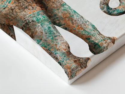 ELEPHANT MANDALA PAINTING