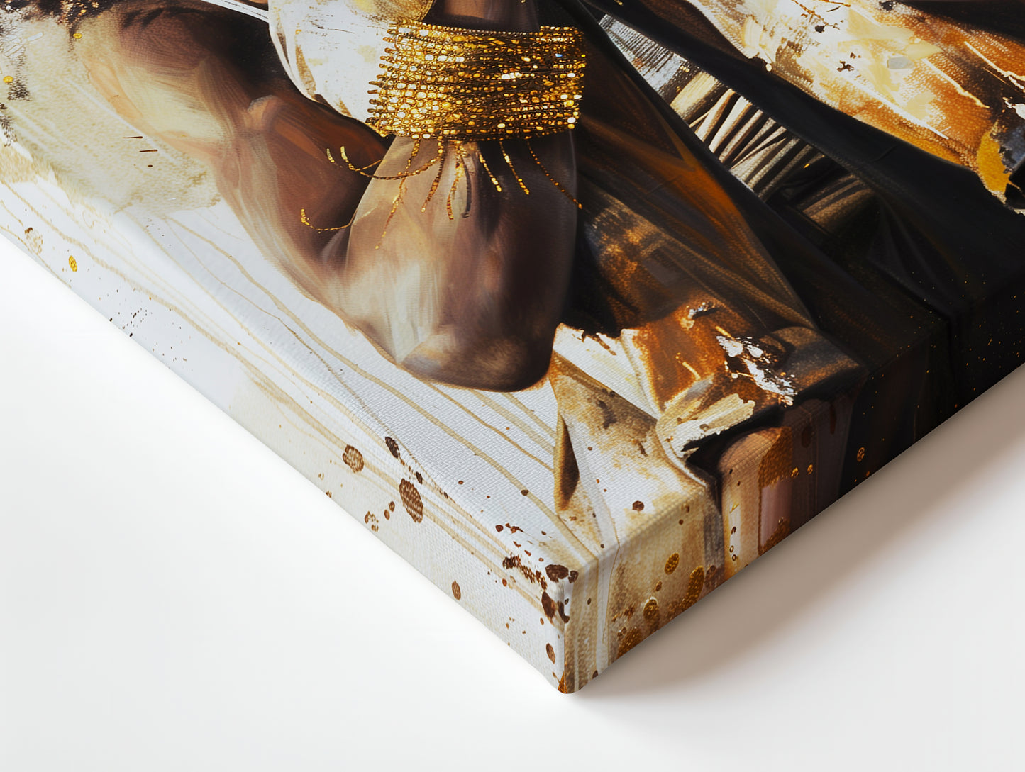 TABLEAU AFRICAIN DORÉ